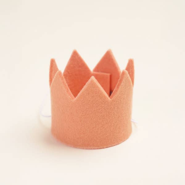 NEUTRAL PARTY CROWNS Wool Pet Party Crown