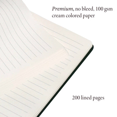 Journal Hardcover Notebook Lined or Dotted