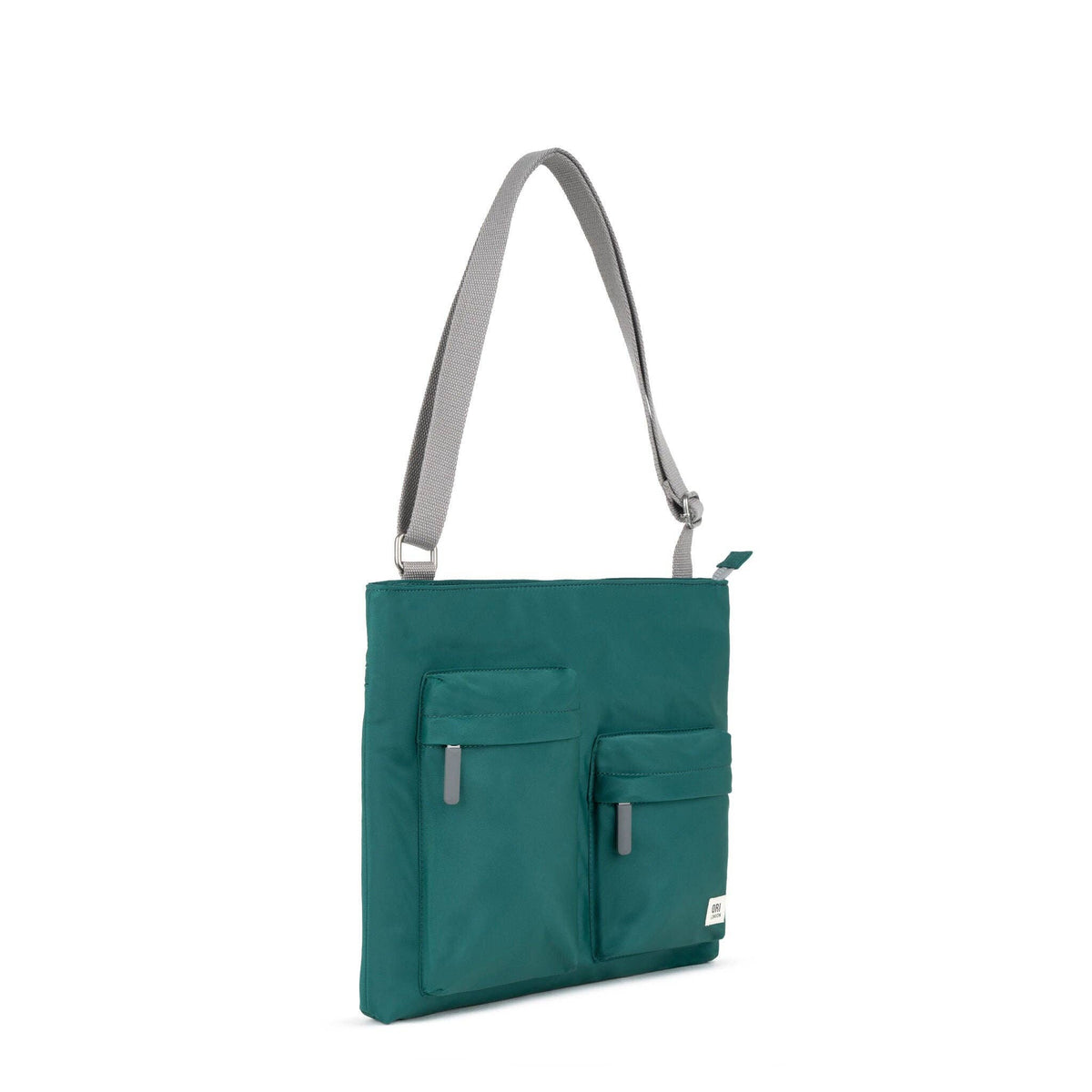 Moorgate Messenger Bag in Teal Nylon