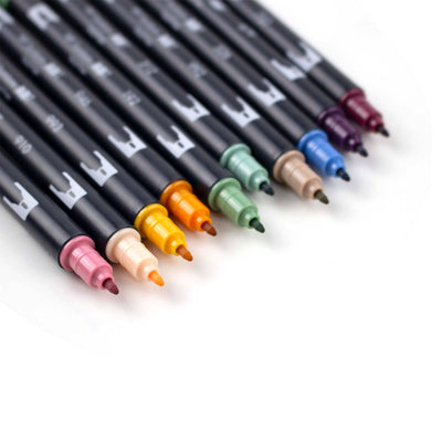Dual Brush Pen Art Markers: Cottage