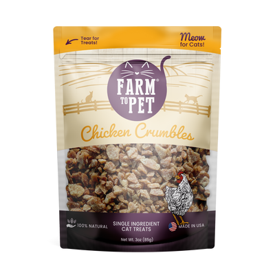Chicken Crumbles Cat Treats