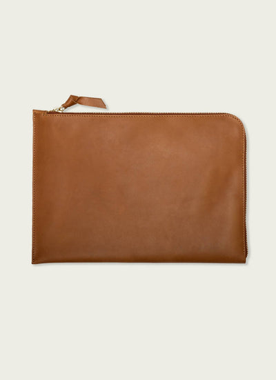 Full-Grain Leather Laptop Sleeve – 16"
