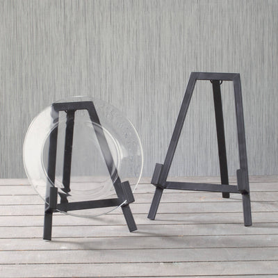 Black Tabletop A-Line Metal Easels
